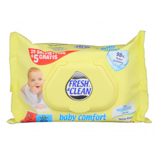 Salviette Fresh & Clean Baby comfort 20+5 