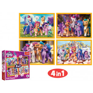 Puzzle Trefl 4 in 1 My Little Pony