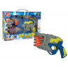 Set pistola air blaster con 10 dardi soffici