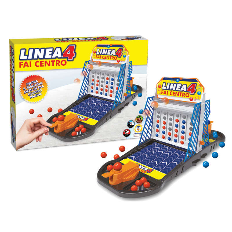 Gioco linea 4 con lanciatore per 2 giocatori