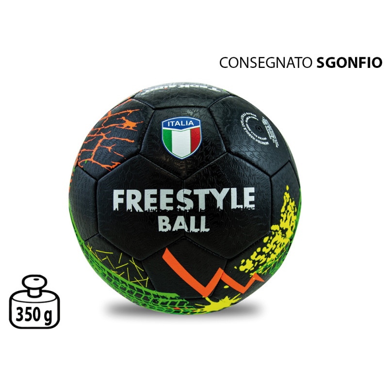 Pallone da calcio Teokaido Freestyle size 5 cucito SGONFIO