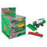 Display 12 mezzi agricoli die cast con rimorchio 8 ass.