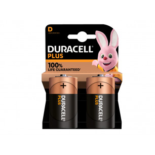 Pile Duracell Torcia D blister da 2 pile