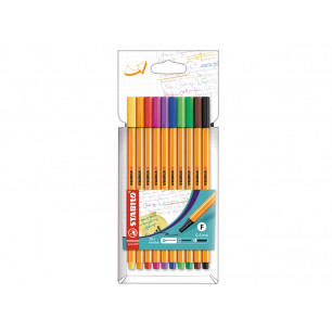 Penna Stabilo Point 88 colori assortiti