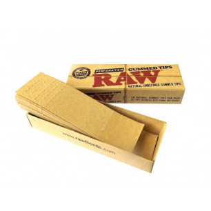 Filtri in carta gommati e perforati Raw