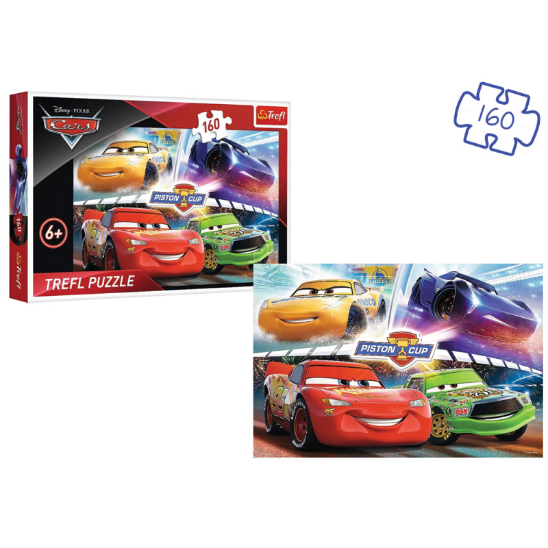 Puzzle Trefl 160 pz Cars