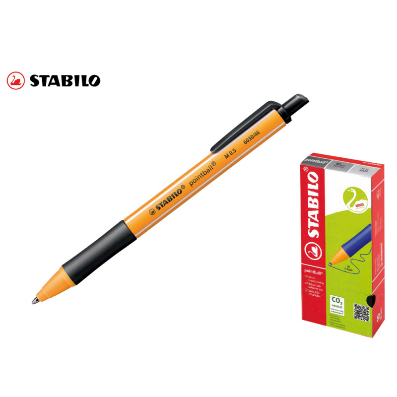 Penna Stabilo Pointball 88 colore Nero