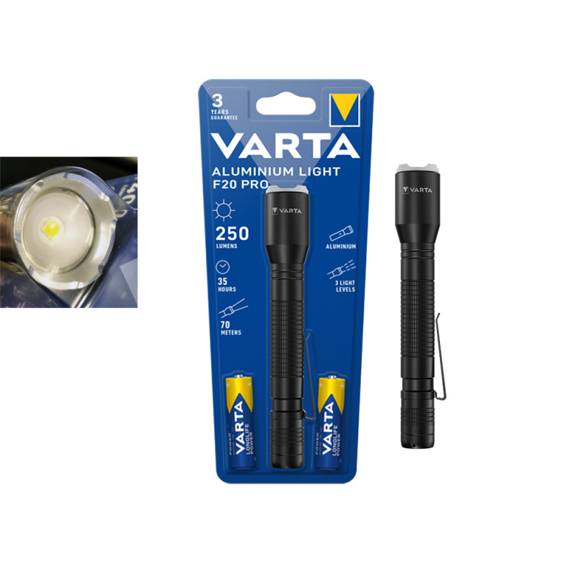 Torcia Varta Alluminium Light F20