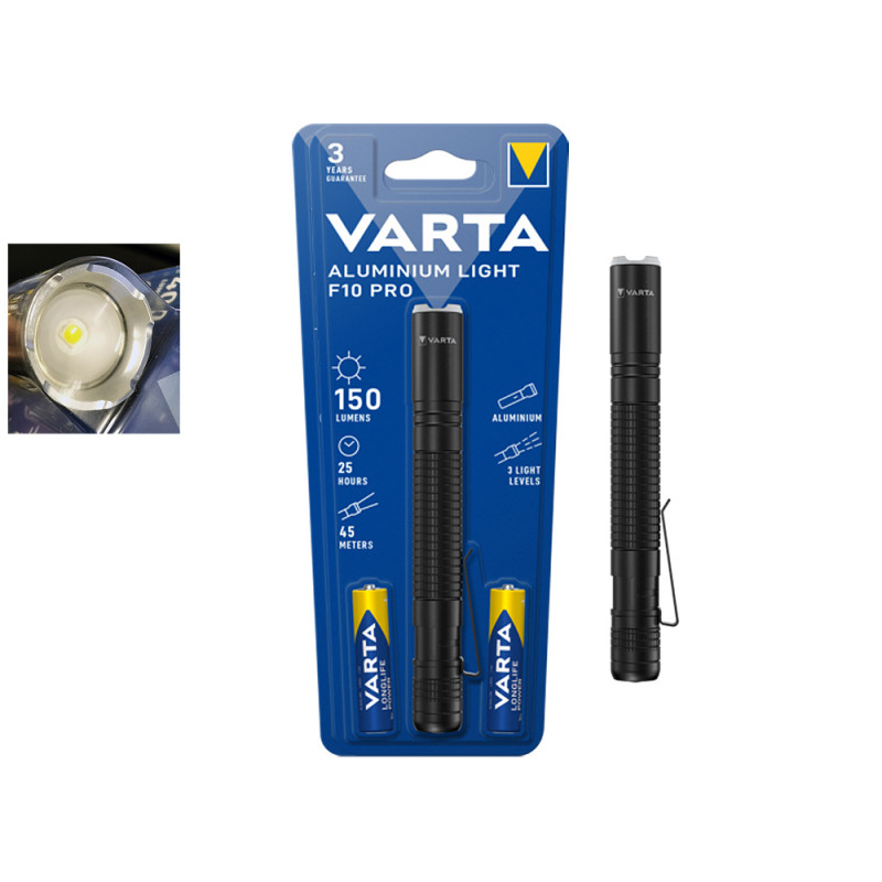 Torcia Varta Alluminium Light F10