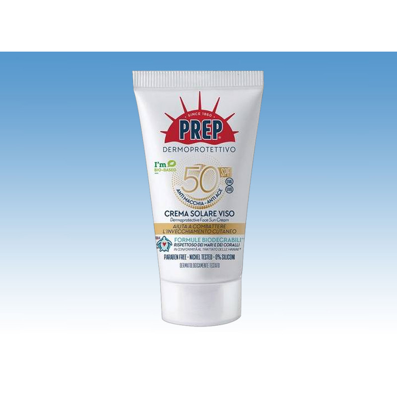 Crema solare Prep viso FP50 50 ml