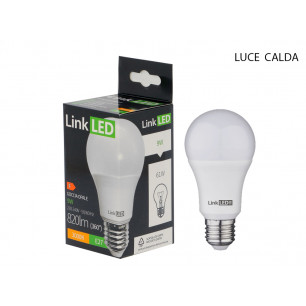 Lampadina LED LinkLED GLS 9 Watt E27 luce calda