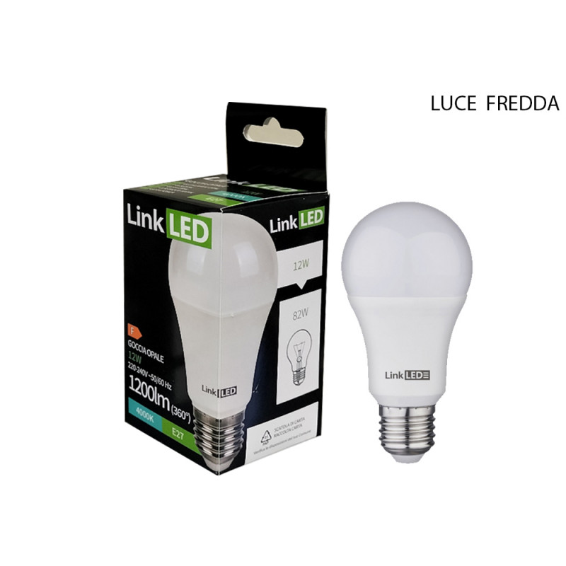 Lampadina LED LinkLED GLS 12 Watt E27 luce naturale