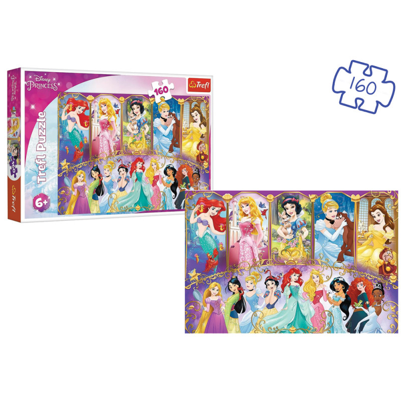 Puzzle Trefl 160 pz Principesse Disney