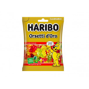 Caramelle Haribo Orsetti d'Oro busta da 100g