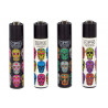 Accendini Clipper Large Triple Skull