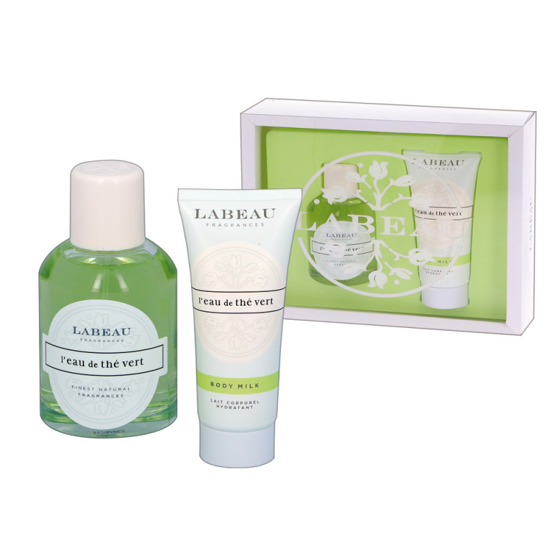 Set Regalo Labeau Colonia Te verde 100 ml e Body lotion 100 ml