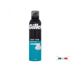 Schiuma da barba Gillette Sensitive verde 300ml