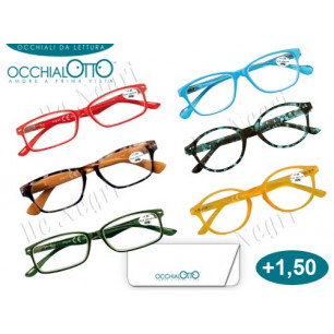 Occhiali da lettura Occhialotto assortiti diottria 1.5 ricarica 5 pz