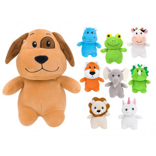 Animali soffici prima infanzia cm. 15 display 12 pz