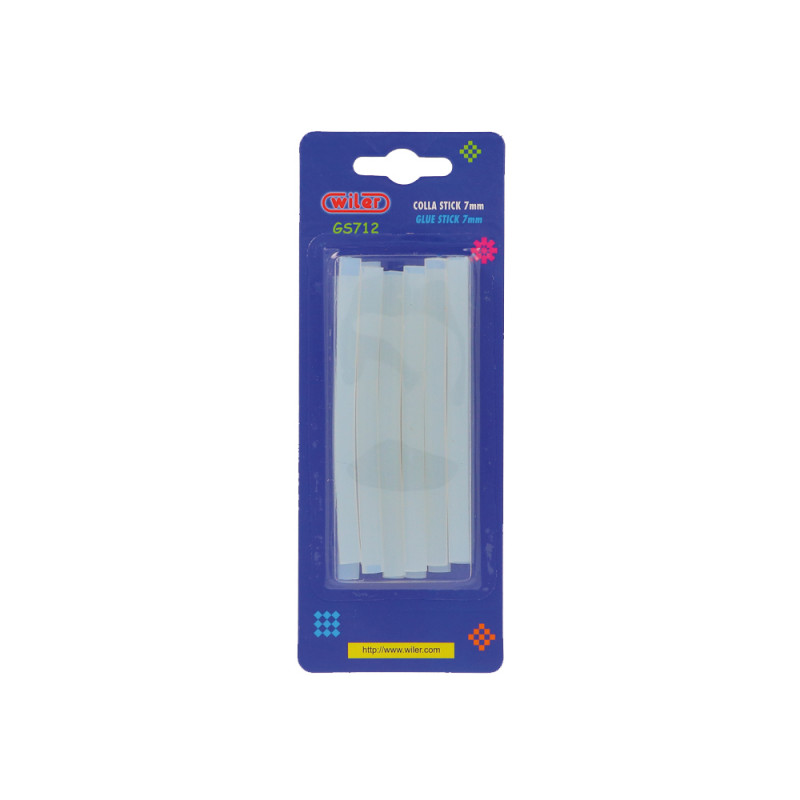 Blister 12 stick colla termica 7 x 100 mm