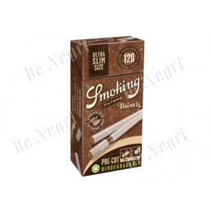 Filtri Smoking 5,7mm Brown