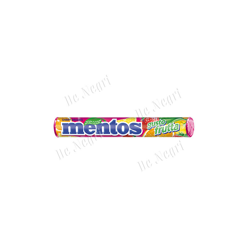 Caramelle Mentos gusto frutta 20 stick