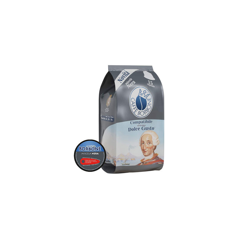 Capsule Borbone compatibili Dolce Gusto Nero