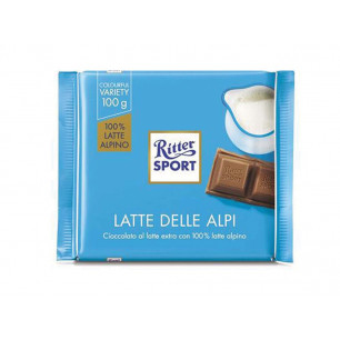 Tavolette Ritter sport Latte delle Alpi da 100 g