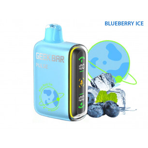 Sigaretta elettr usa e getta GEEK BAR PULSE Blueberry Ice zero nicotina 16 ml