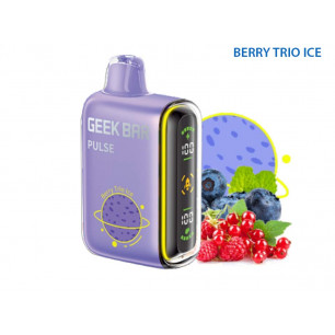 Sigaretta elettr usa e getta GEEK BAR PULSE Berry Trio Ice zero nicotina 16 ml