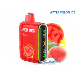 Sigaretta elettr usa e getta GEEK BAR PULSE Watermelon Ice zero nicotina 16 ml