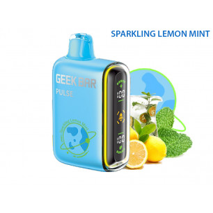 Sigaretta elettr usa e getta GEEK BAR PULSE Sparkling Lemon Mint zero nicotina 16 ml