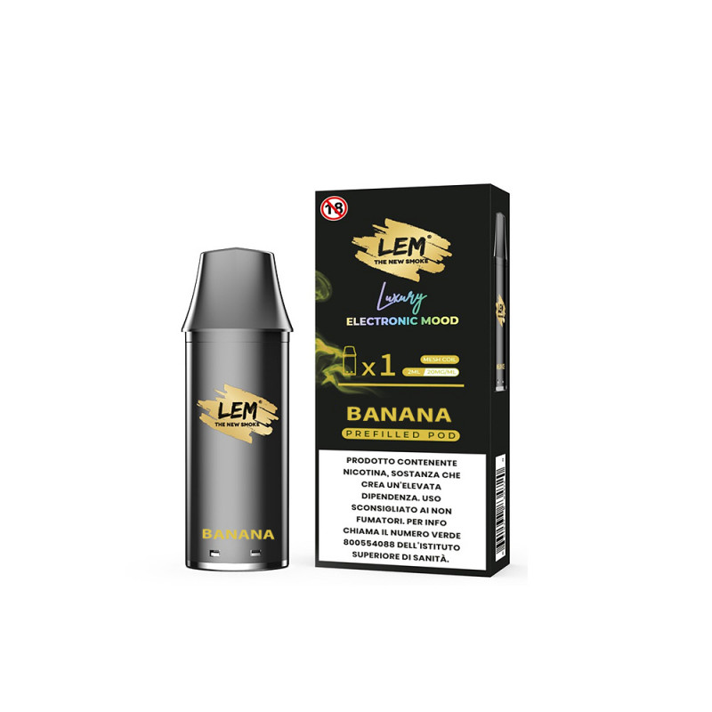 Pod monouso LEM Banana 2 ml