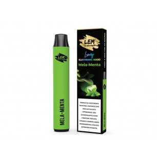 Sigaretta elettronica usa e getta LEM Mela Menta 2 ml