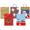 Borsa natalizia Merry Christmas cm. 26x34,5x12