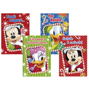 Biglietti Buon Natale Topolino & Friends