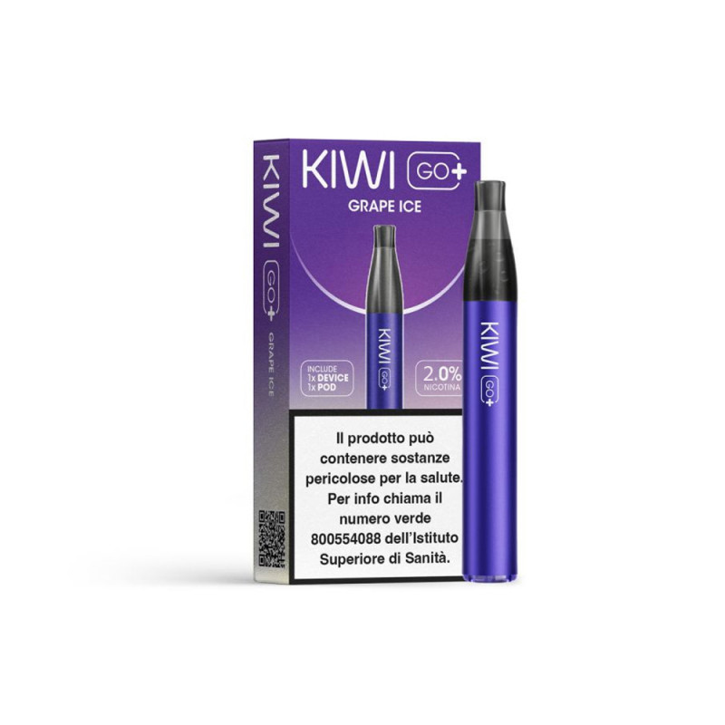 Kiwi Go Plus Starter Kit Grape Ice 2 ml