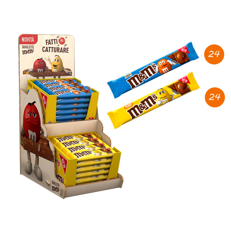 Espositore Tavolette M&M da 48 pz