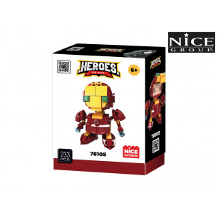 Costruzioni Hero Bricks Yellow Soldier 197 pz