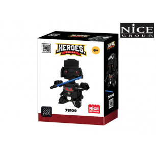 Costruzioni Hero Bricks Black Soldier 2057 pz