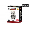 Costruzioni Hero Bricks White Soldier 184 pz