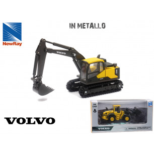 Modellino mini escavatore Volvo EC140E die cast