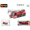 Modellino Bburago gru telescopica Drehleiter Wagen Vigili del Fuoco scala 1:50