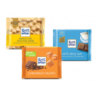 Tavolette Ritter sport Assortite in 3 gusti 100 g