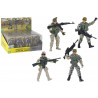 Personaggio militare con arma display 24 pz in 4 ass.ti