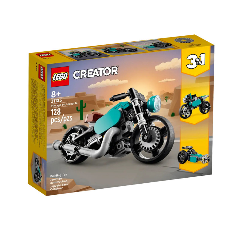 Lego Creator Motocicletta vintage