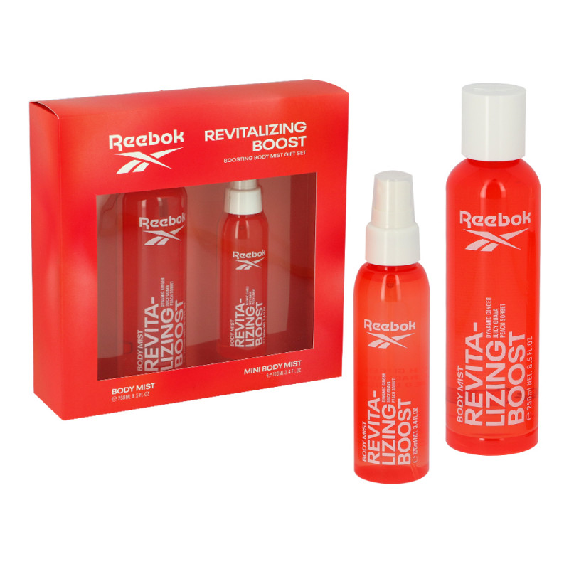 Set Regalo Reebok con 1 Body Mist 250ml e 1 mini Body Mist 100ml Rivitalizzante