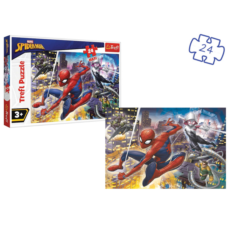 Puzzle Trefl 24 maxi tessere Spiderman