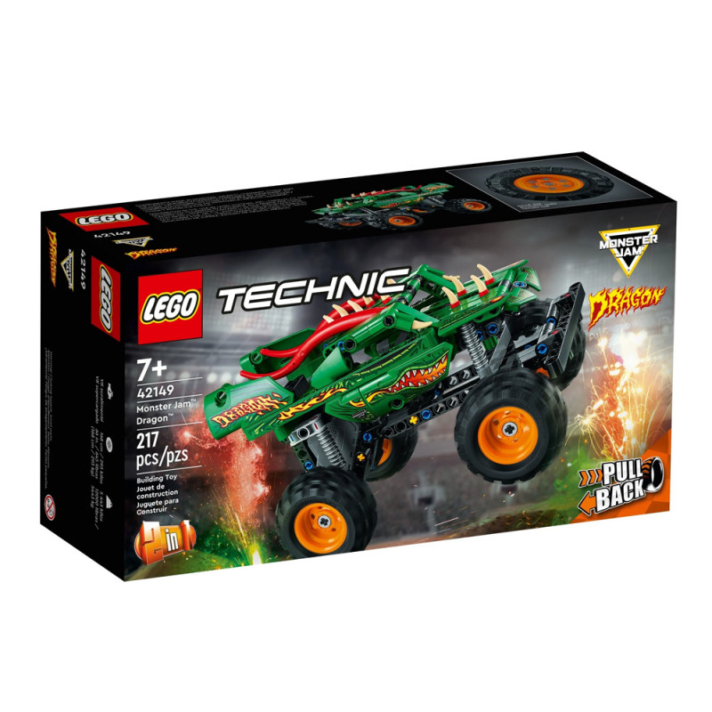 Lego Technic Monster Jam Dragon