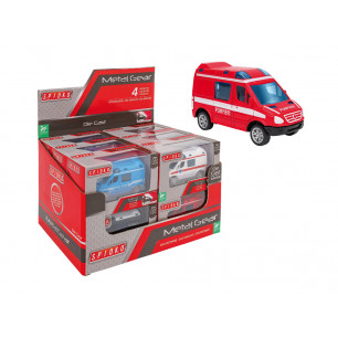 Veicoli di soccorso die cast display 12 pz 4 ass.ti